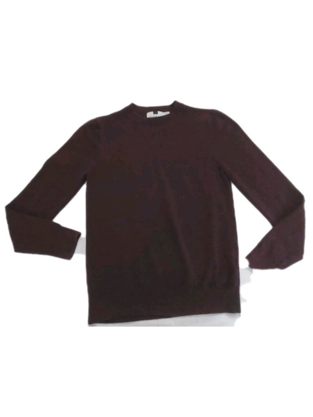 Topman Men Pullover Kit Sweater Burgundy Red Size Small
